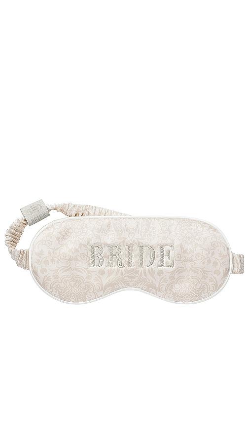 slip Bride Pure Silk Sleep Mask Bridal Collection in Bride by SLIP