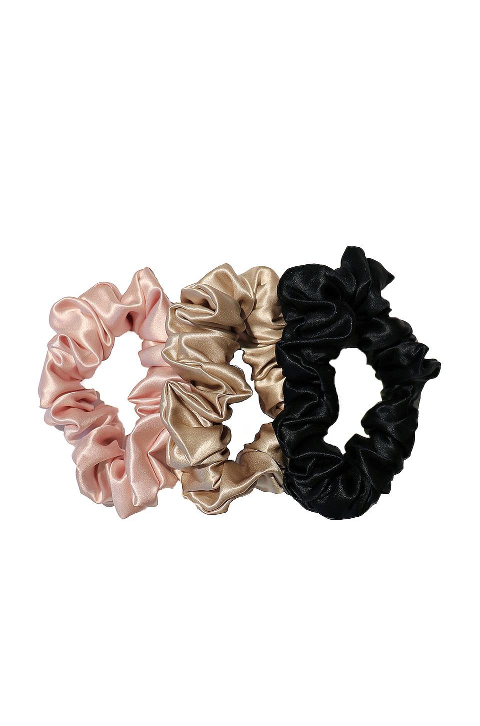 slip Classic Large Scrunchie 3 Pack in Multi by SLIP
