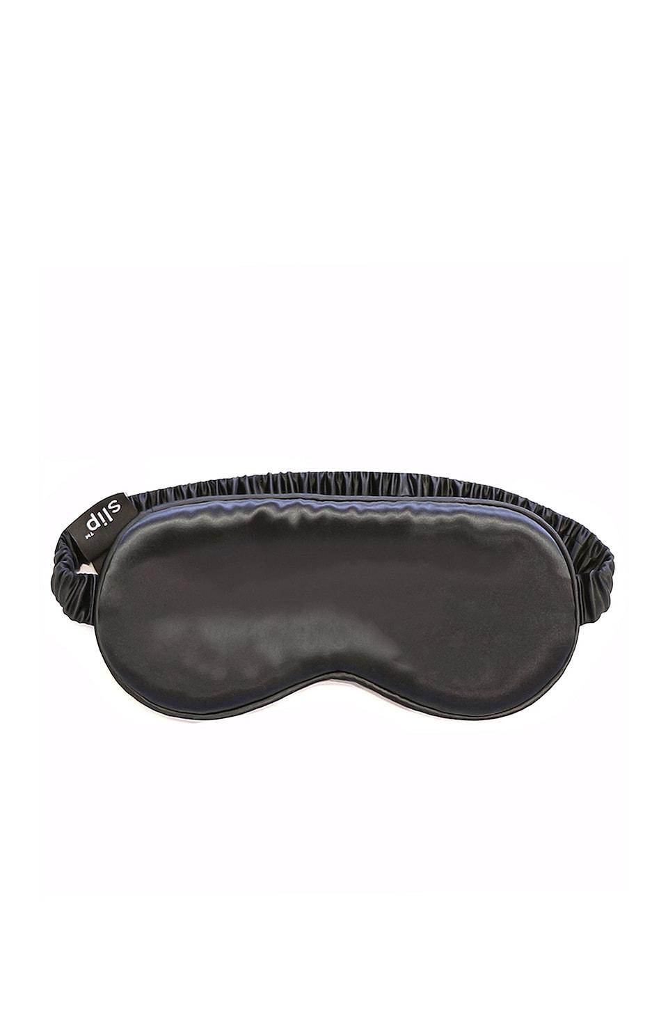 slip Pure Silk Sleep Mask in Charcoal by SLIP