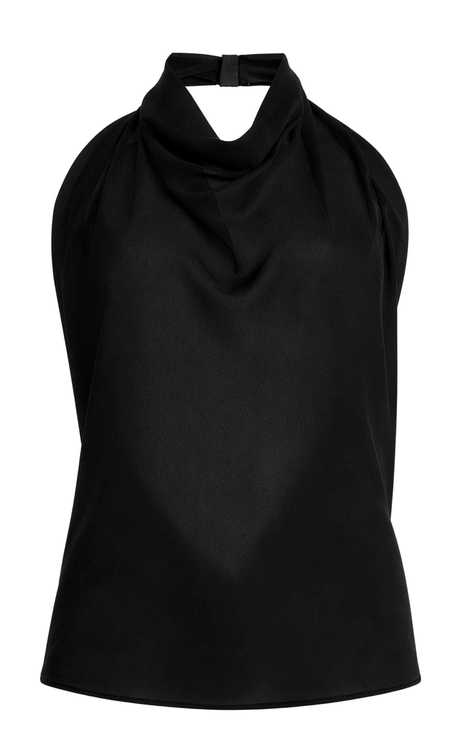 SLOAN Crepe Scarf Top - Moda Operandi by SLOAN