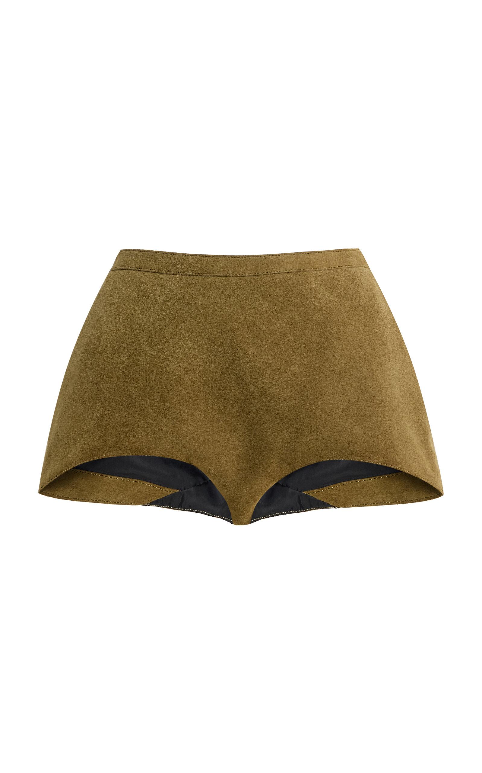 SLOAN Exclusive Suede Shorts - Moda Operandi by SLOAN