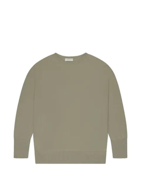 boat-neck sweater by SLOWEAR