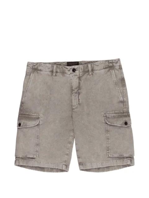 button cargo shorts by SLOWEAR