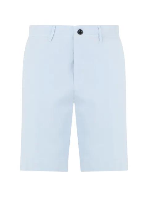 button-fastening shorts by SLOWEAR