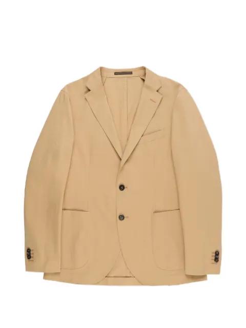 button notched jacket by SLOWEAR