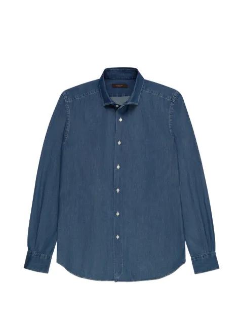 buttoned denim shirt by SLOWEAR