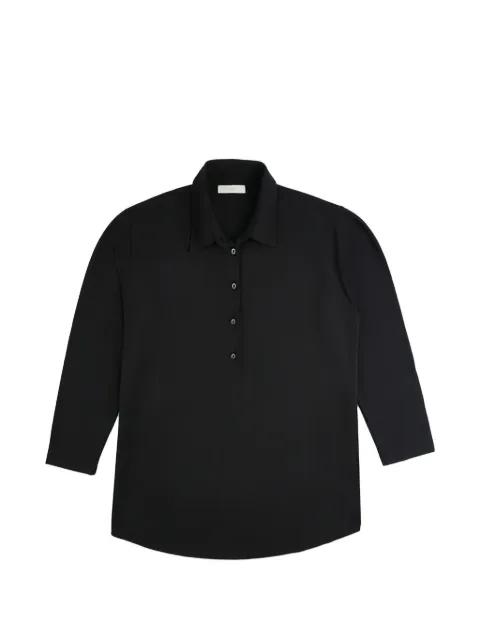 buttoned polo shirt by SLOWEAR