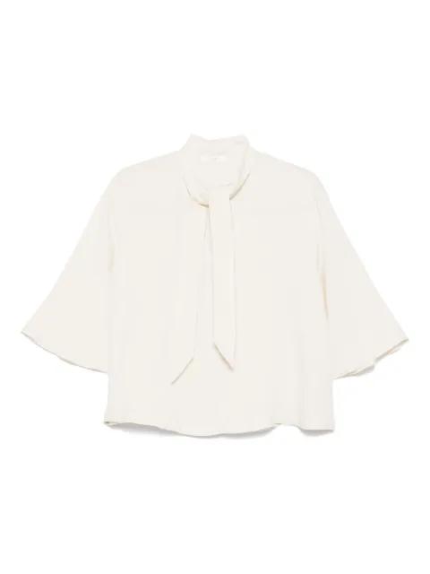 canvas blouse by SLOWEAR