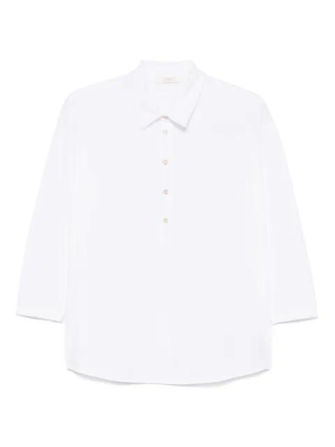 cotton polo top by SLOWEAR