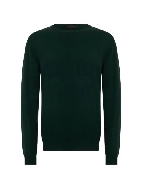crew neck knitwear by SLOWEAR