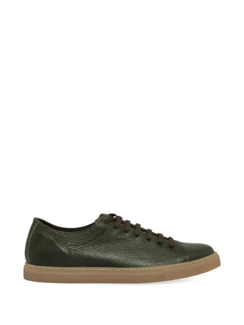 hammered leather sneakers by SLOWEAR
