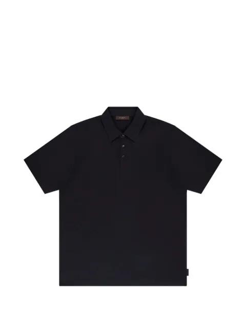 logo-detail polo shirt by SLOWEAR