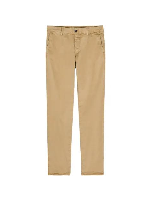 logo-embroidered trousers by SLOWEAR