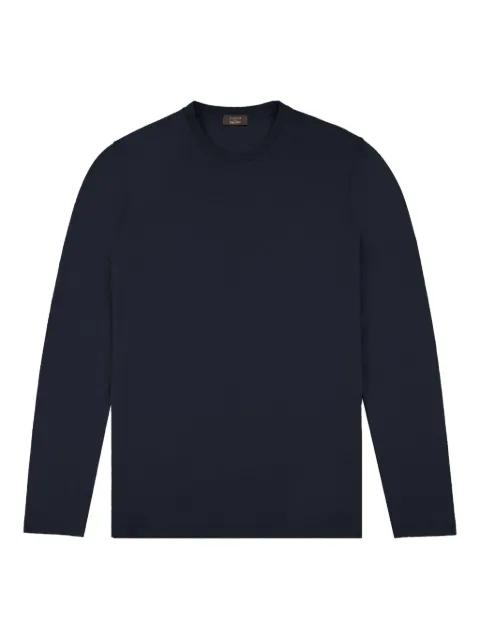 long-sleeve crew-neck T-shirt by SLOWEAR