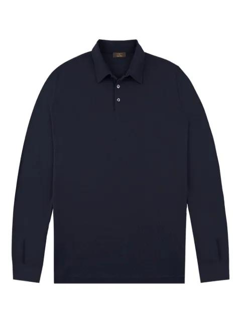 long-sleeve polo shirt by SLOWEAR