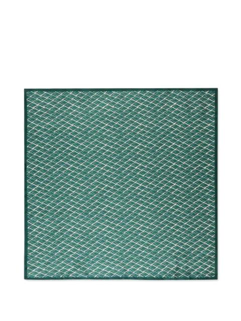patterned scarf by SLOWEAR