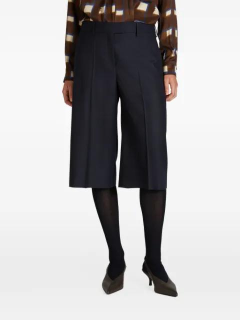 pressed-crease shorts by SLOWEAR