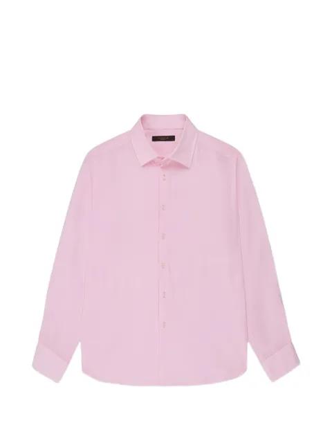 regular-fit linen shirt by SLOWEAR