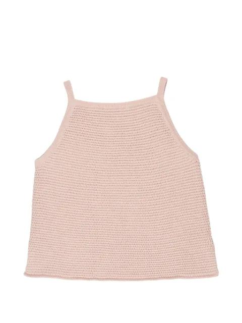 slim-fit cotton top by SLOWEAR