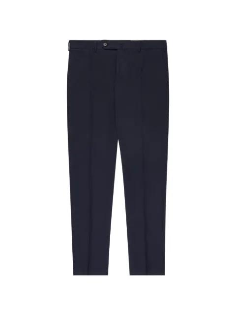 slim-fit tailored trousers by SLOWEAR