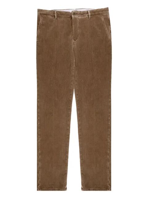 straight-leg corduroy trousers by SLOWEAR