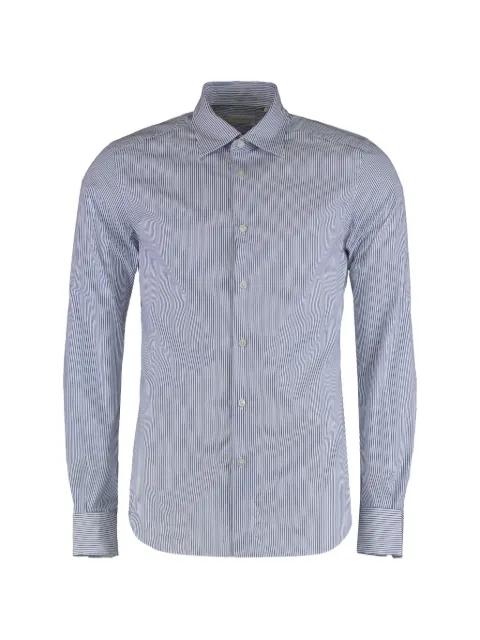 striped cotton shirt by SLOWEAR