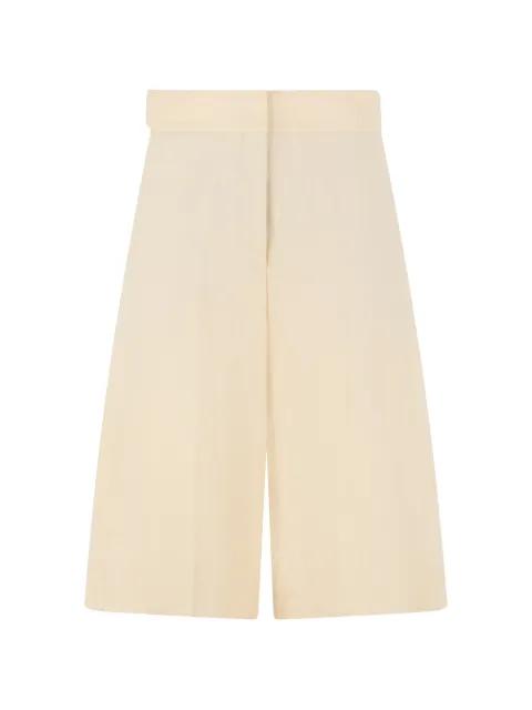 wide-leg tailored shorts by SLOWEAR