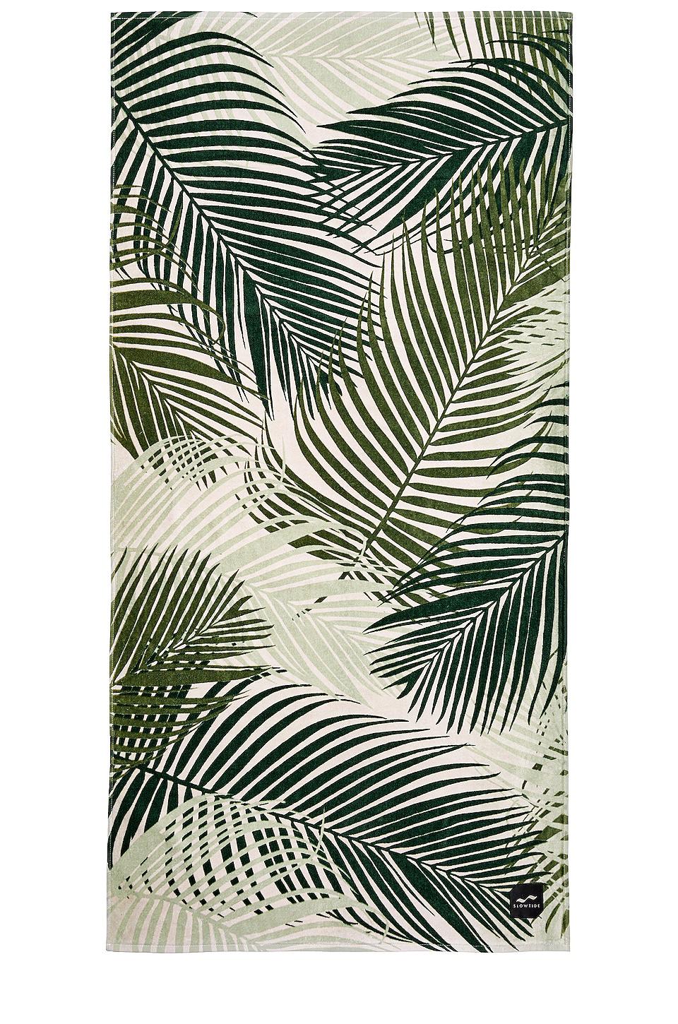 Slowtide Beach Towel in Green by SLOWTIDE