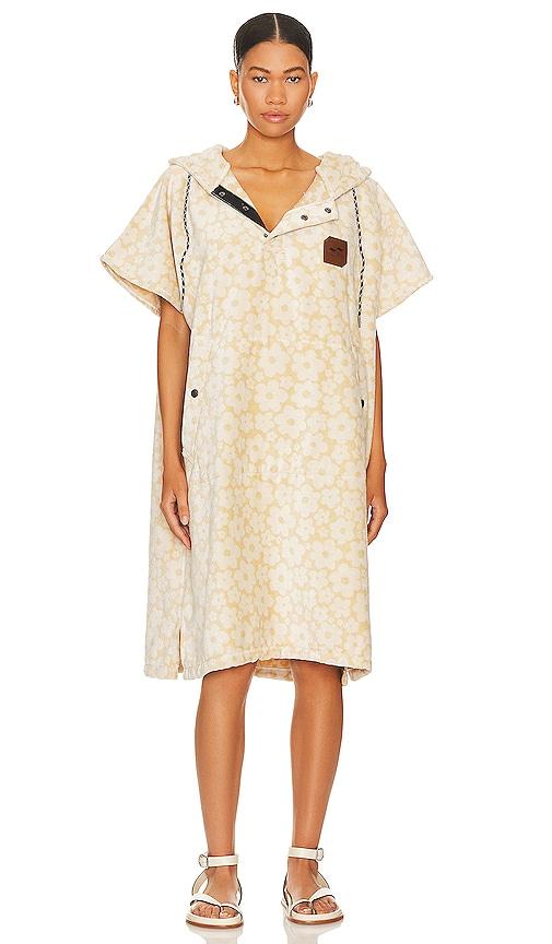 Slowtide Ginny Poncho in Tan by SLOWTIDE