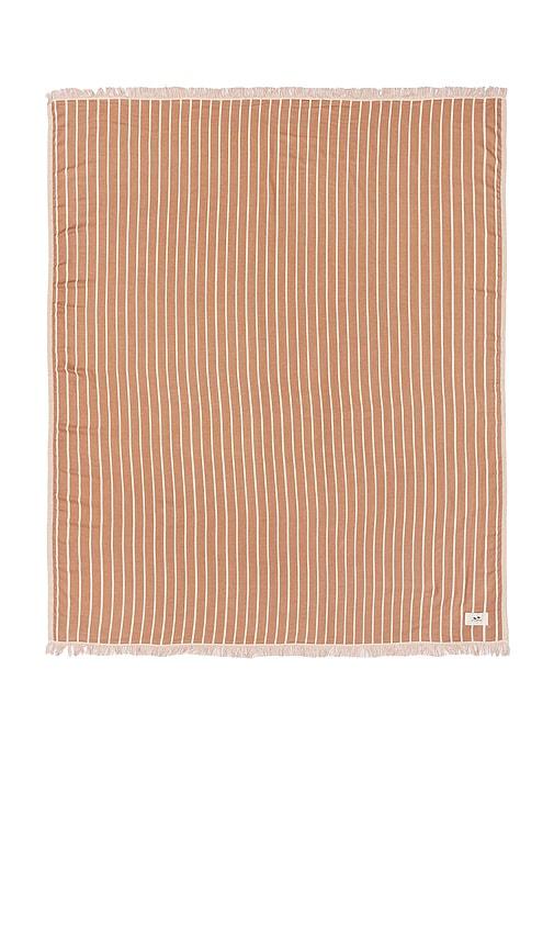 Slowtide Koko Driftweave Blanket in Blush by SLOWTIDE