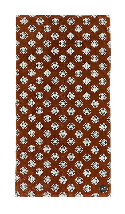 Slowtide Sun Dazed Towel in Rust by SLOWTIDE