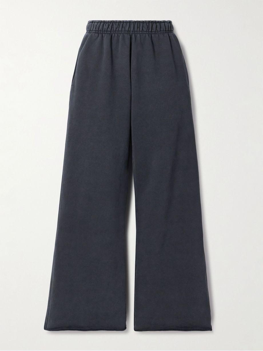 Cotton-jersey track pants by SLVRLAKE