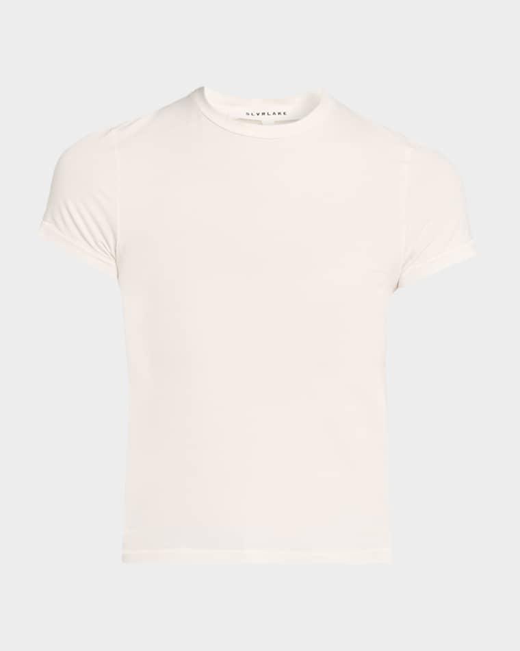Fitted Crewneck Tee by SLVRLAKE