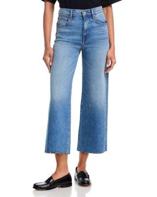 Grace High Rise Cropped Wide Leg Jeans in Homeward Bound by SLVRLAKE