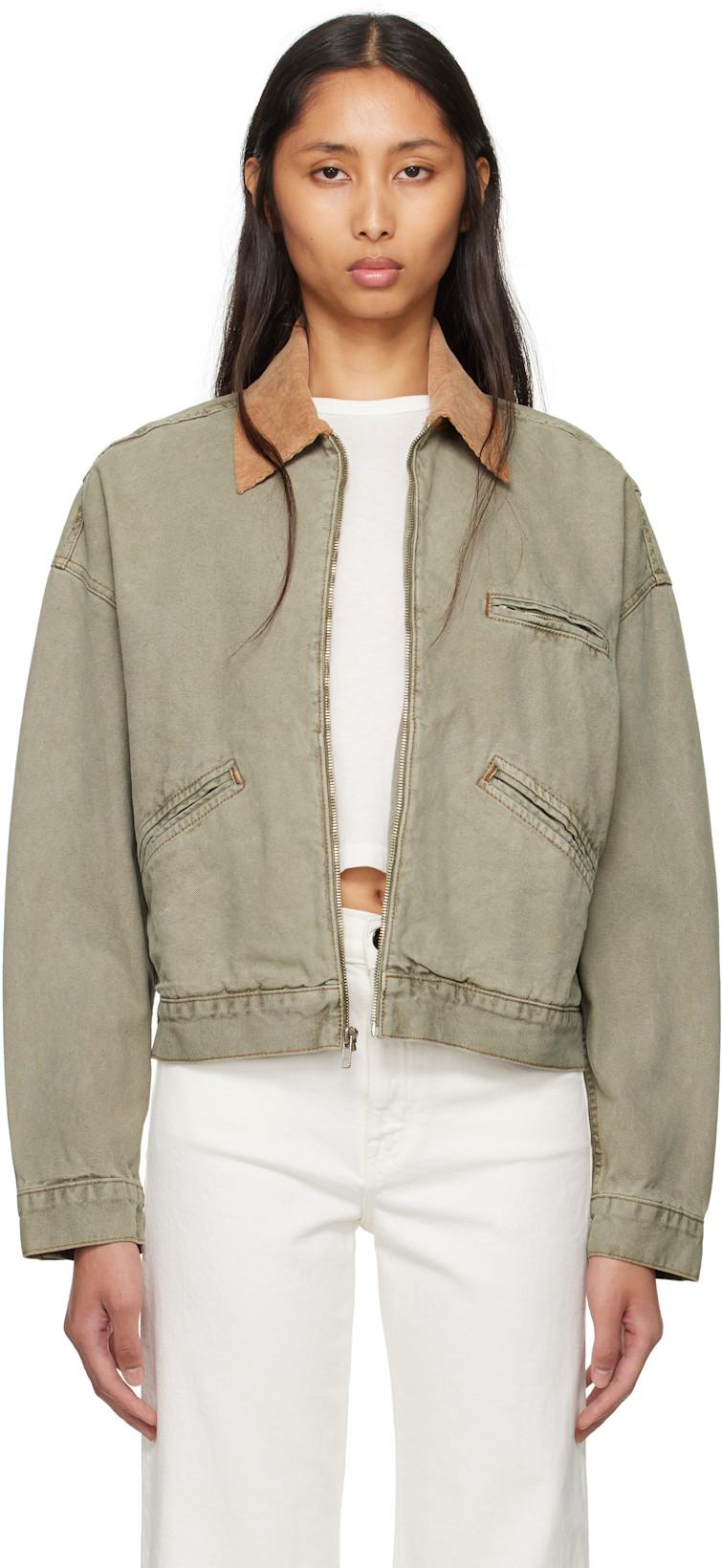 Green Camden Garage Jacket by SLVRLAKE