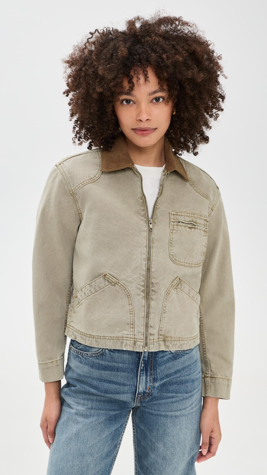 Harley Crop Worker Jacket by SLVRLAKE