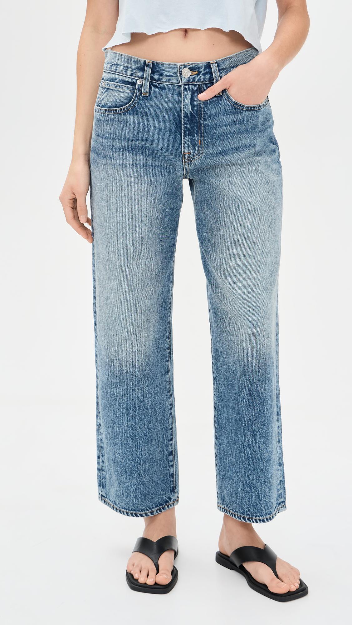 Hunter Relaxed Boyfriend Jeans by SLVRLAKE