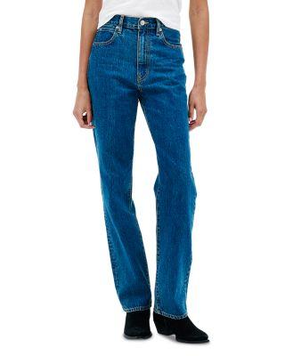 London High Rise Straight Jeans in LA Woman by SLVRLAKE