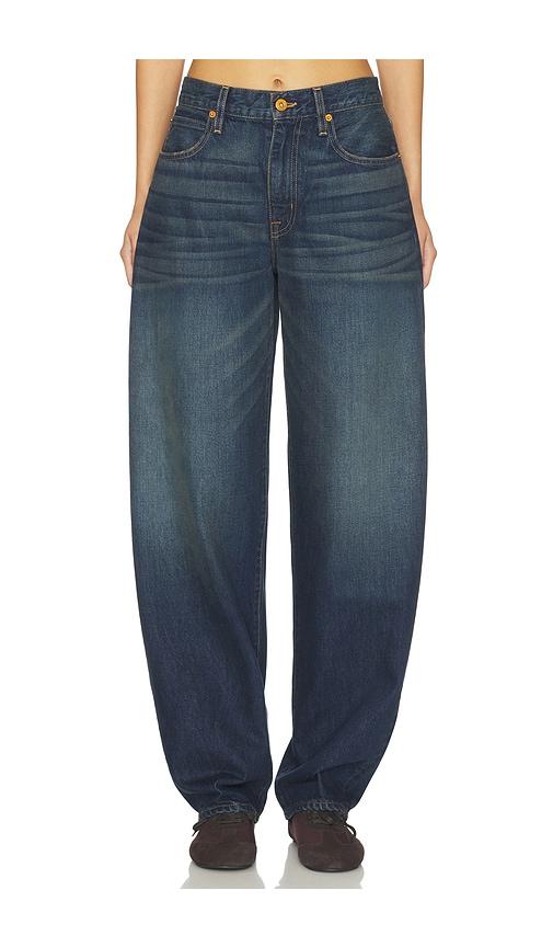 SLVRLAKE Ella Curve Leg Jeans in Blue by SLVRLAKE