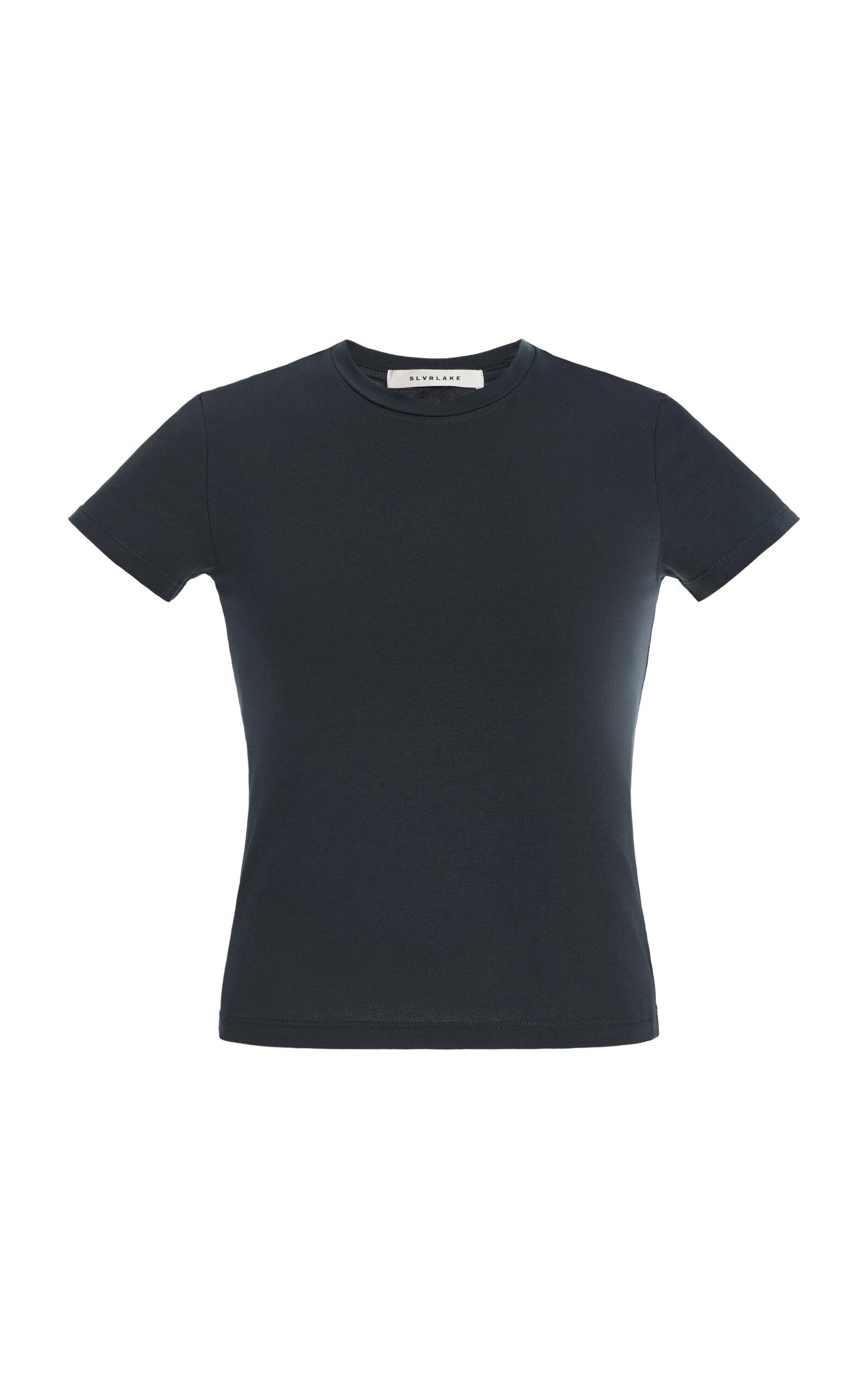 SLVRLAKE Fitted Cotton T-Shirt -oda Operandi by SLVRLAKE