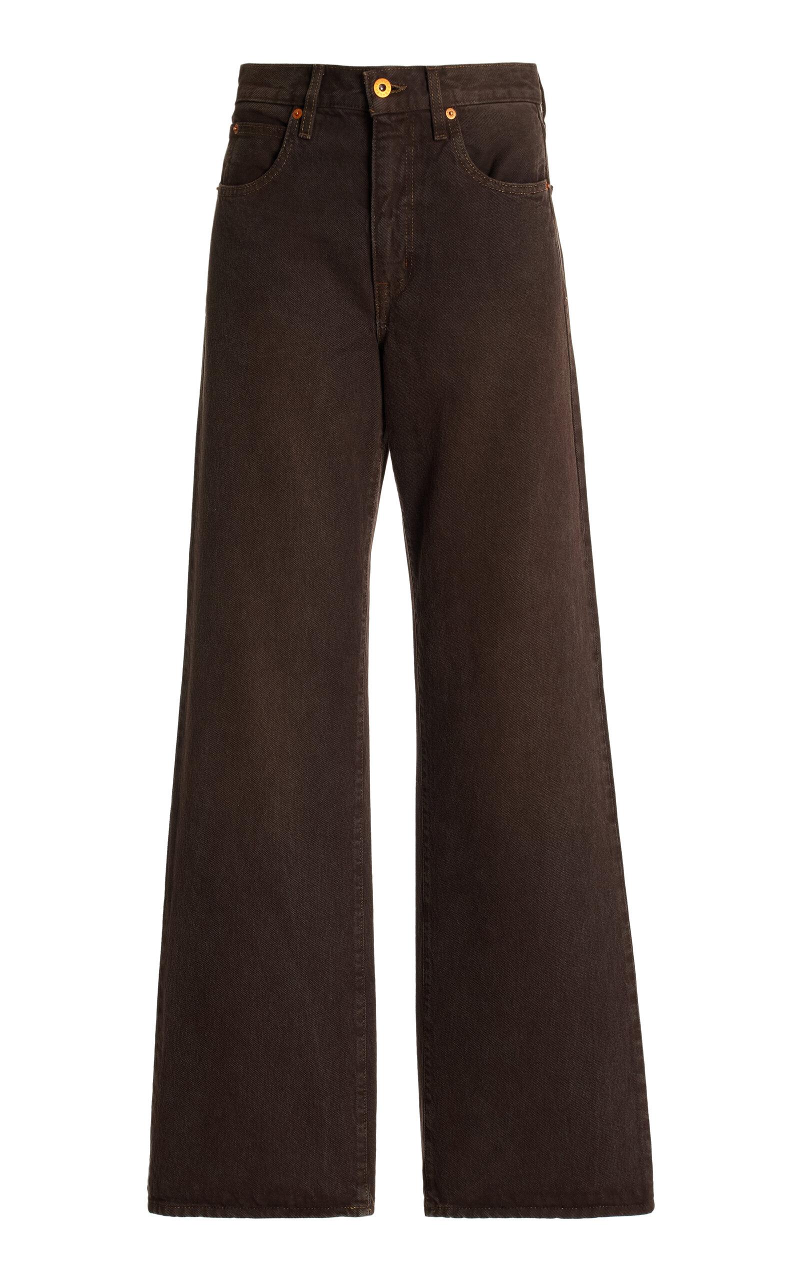 SLVRLAKE Grace Rigid High-Rise Wide-Leg Jeans - Moda Operandi by SLVRLAKE