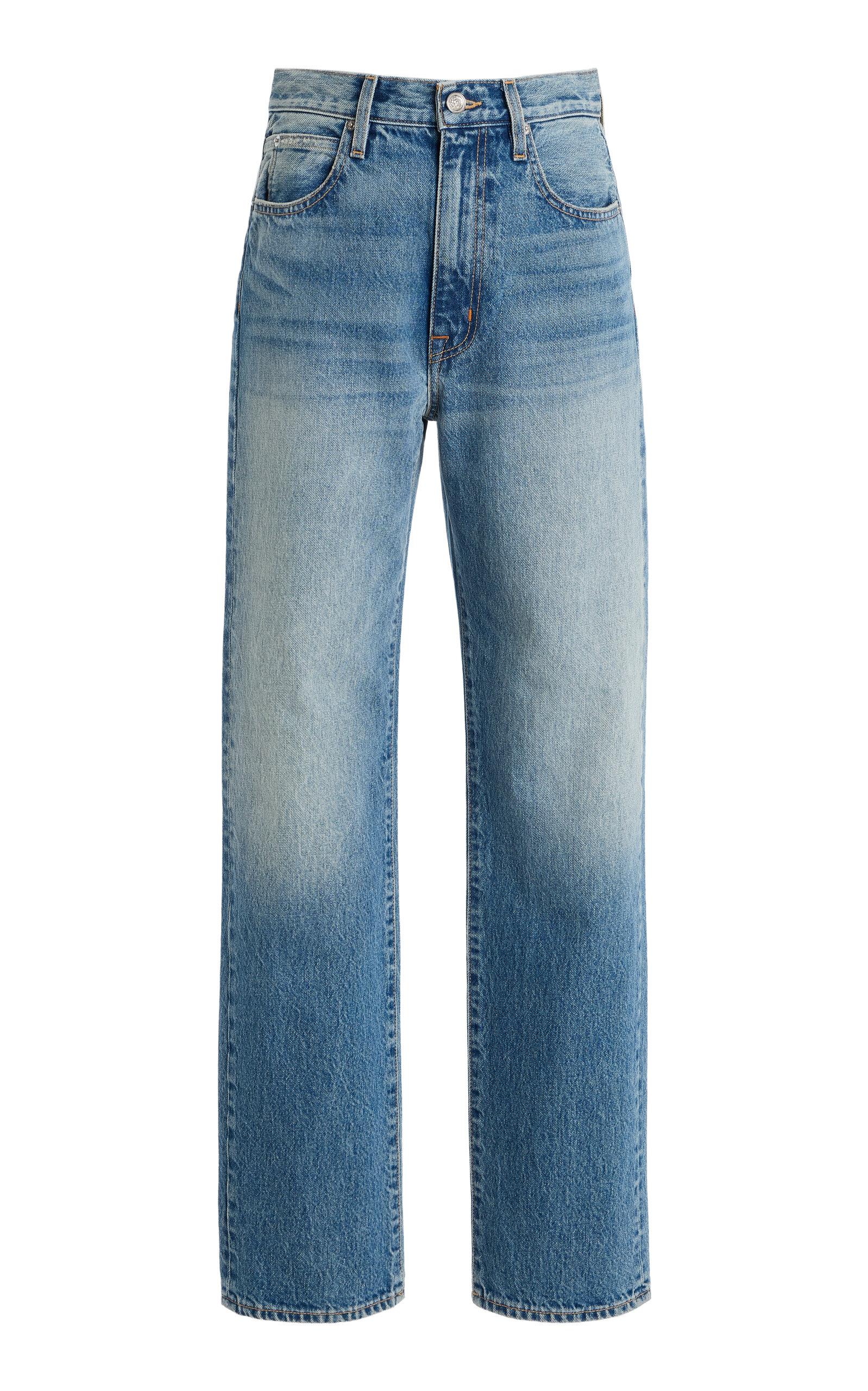 SLVRLAKE Jade Rigid High-Rise Slim Bootcut Jeans - Moda Operandi by SLVRLAKE