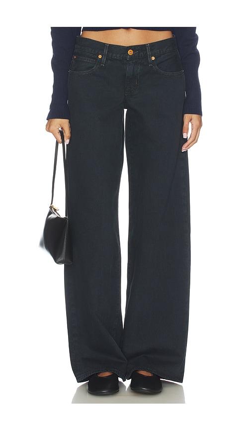 SLVRLAKE Lexi Low Rise Wide Leg Jeans in Black by SLVRLAKE SLVRLAKE Lexi Low Rise Wide Leg Jeans in Black by SLVRLAKE