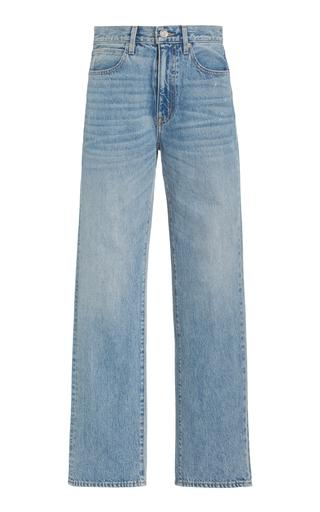 SLVRLAKE London Rigid High-Rise Straight-Leg Jeans - Moda Operandi by SLVRLAKE