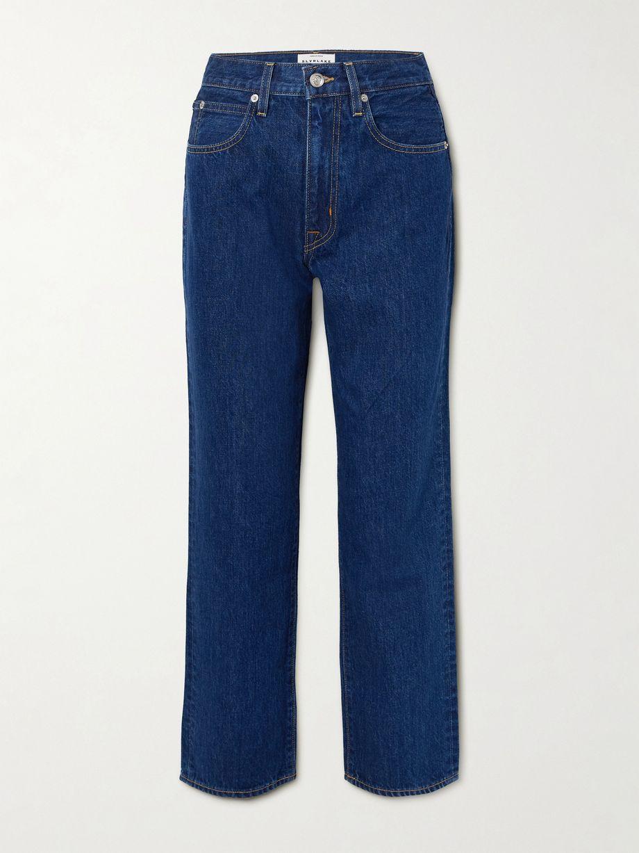 Sophie mid-rise slim-leg jeans by SLVRLAKE