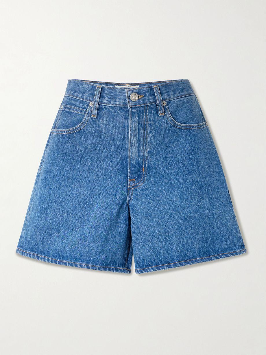 Walker denim shorts by SLVRLAKE