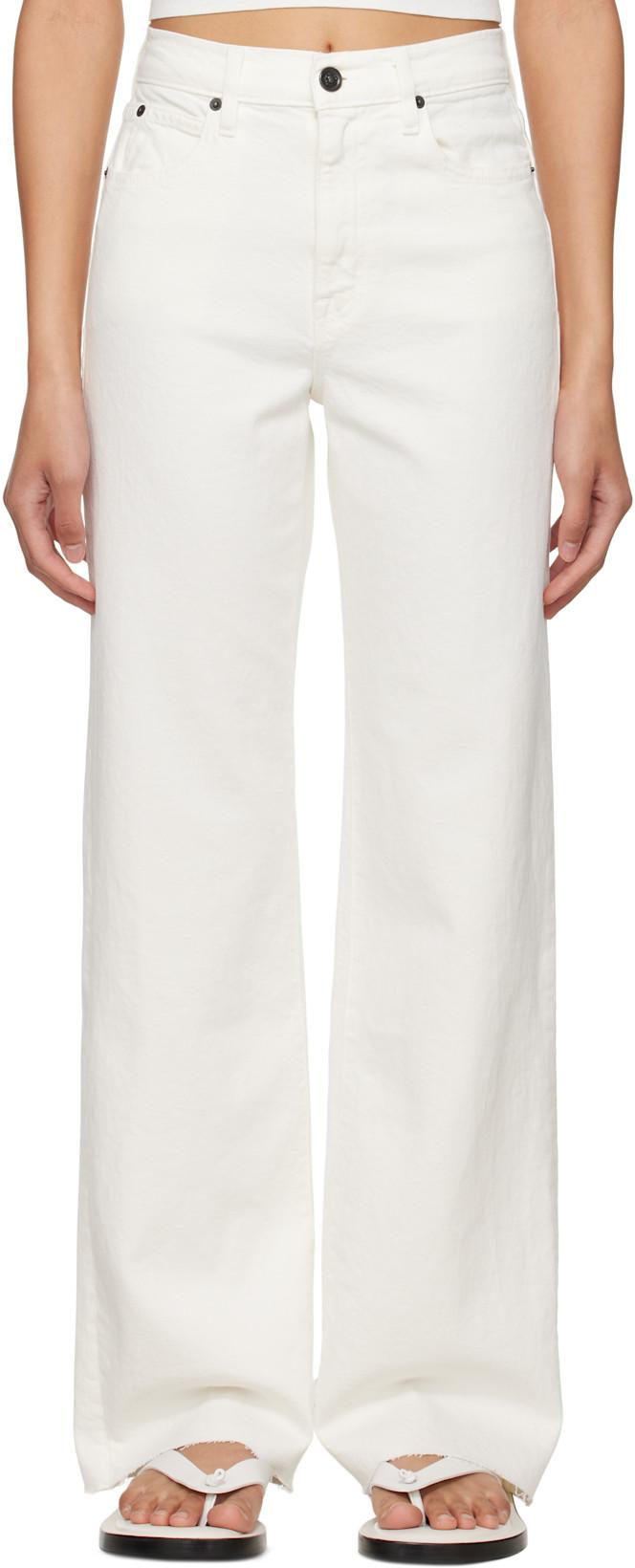 White Grace Jeans by SLVRLAKE