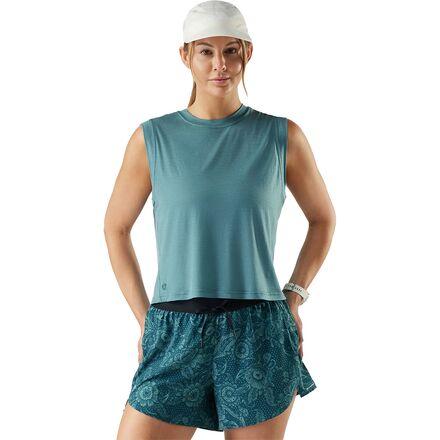 Active Ultralite Crop Tank Top by SMARTWOOL