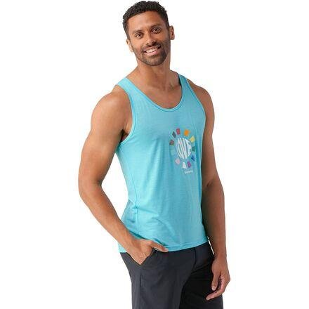 Active Ultralite Pride Graphic Tank Top by SMARTWOOL