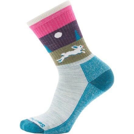 Everyday Hare Chase Crew Sock by SMARTWOOL